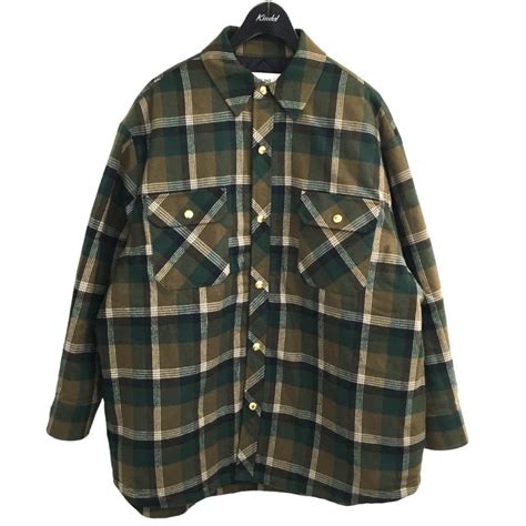 celine overshirt|OVERSHIRT IN CHECKED COTTON .